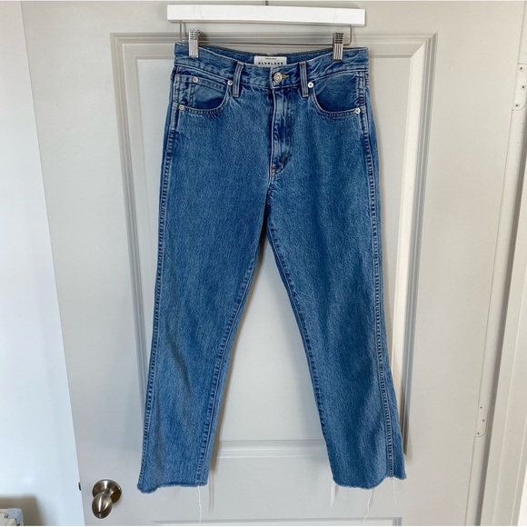 SLVRLAKE Hero Blue High Waisted Straight Leg Jeans Size 26 - Picture 3 of 3